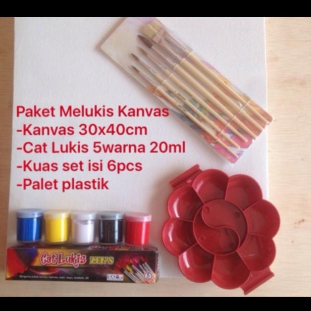 

Paket melukis kanvas 30x40cm