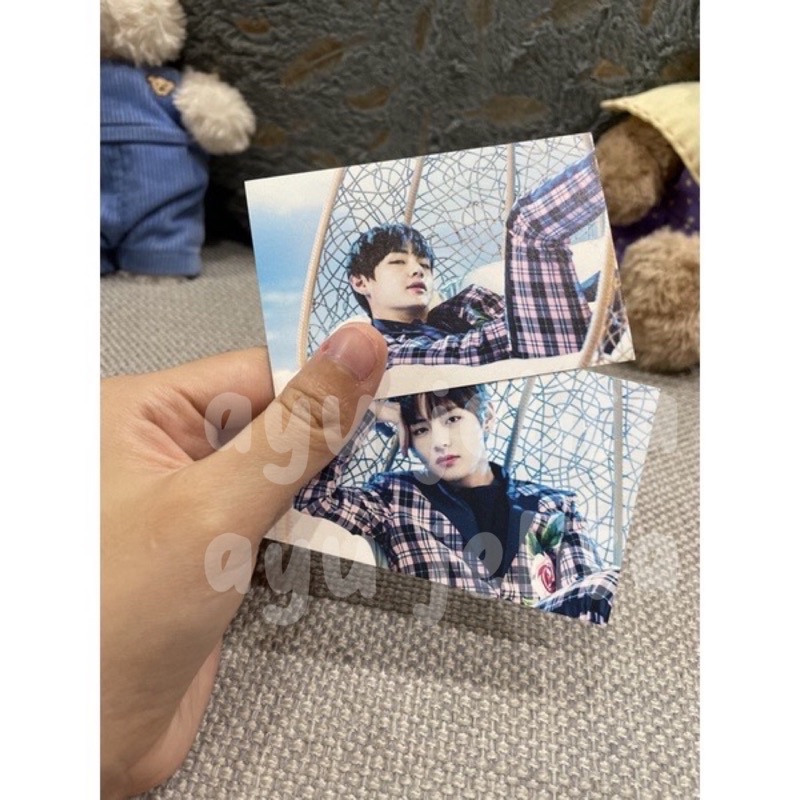photocard taehyung bts official