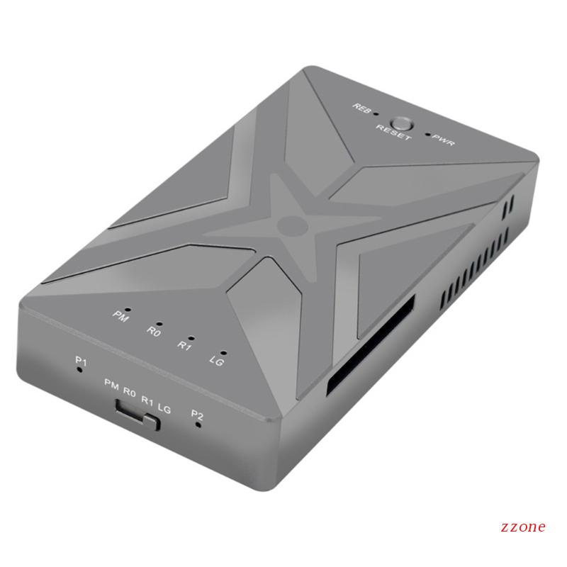 Case Enclosure SSD M2 NVME Dengan USB3.2 20Gbps Transmisi Cepat Dual Bay Raid Mode Support 2230 / 2242 / 2260 / 2280