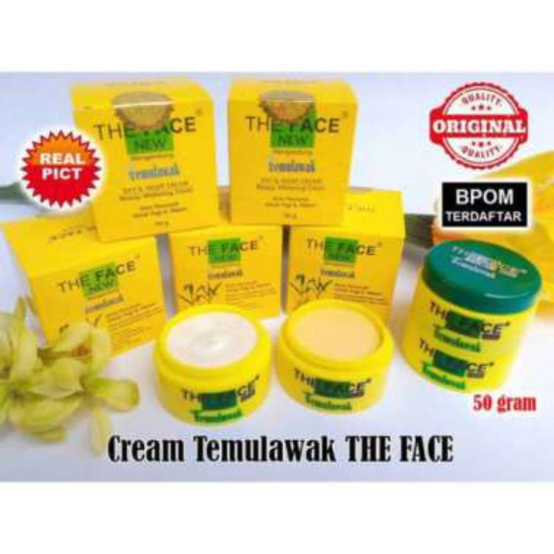 paket temulawak the face BPOM