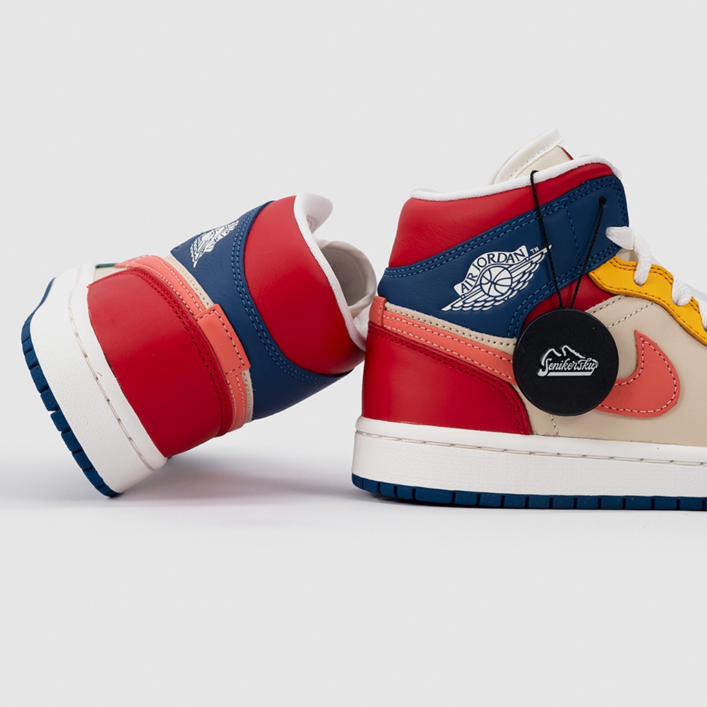 Air Jordan 1 Mid SE Multicolor 2022 Womens