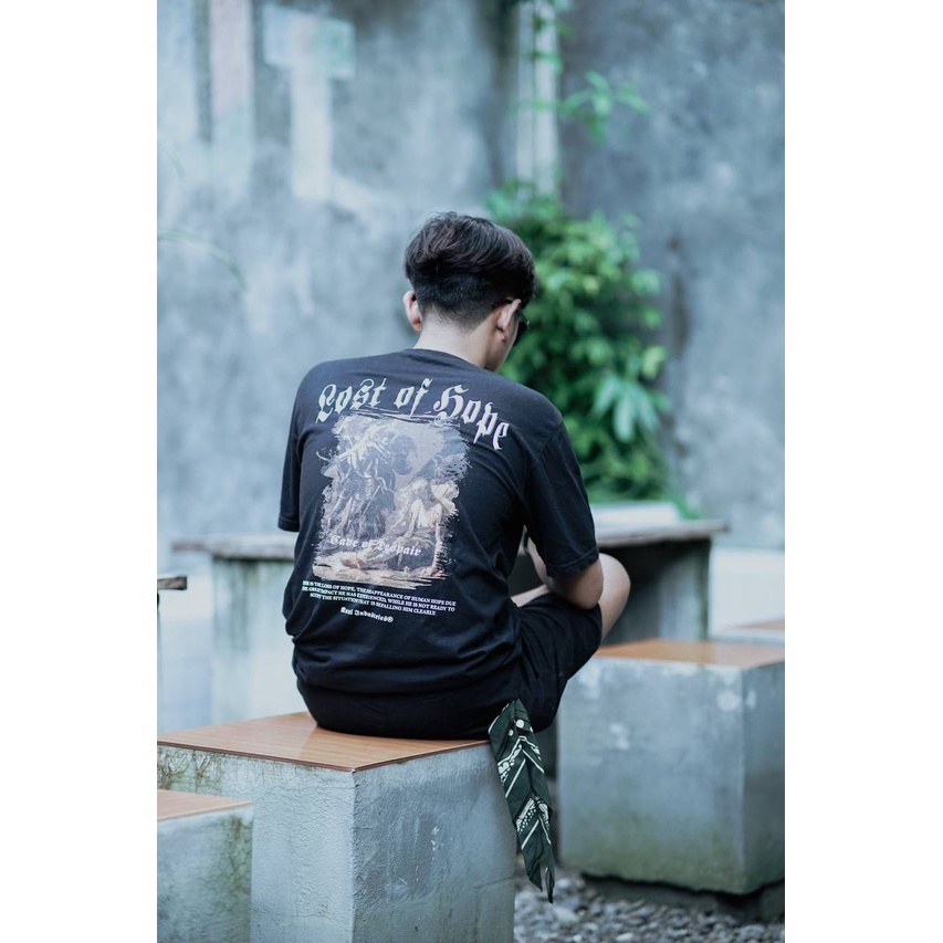 Kuul Industries - Tshirt Lost Of Hope | Kaos Baju Cotton Katun Pria Wanita Distro | Kaos Oblong Sablon Lengan Pendek Cowok Cewek | Keren