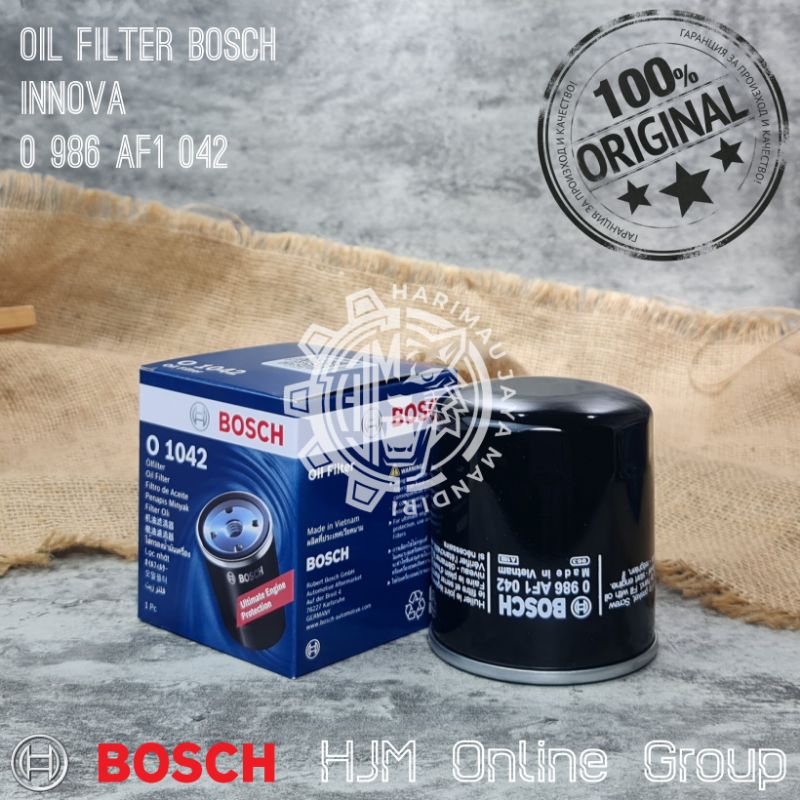 OIL FILTER - SARINGAN OLI INNOVA / FORTUNER / HILUX BOSCH