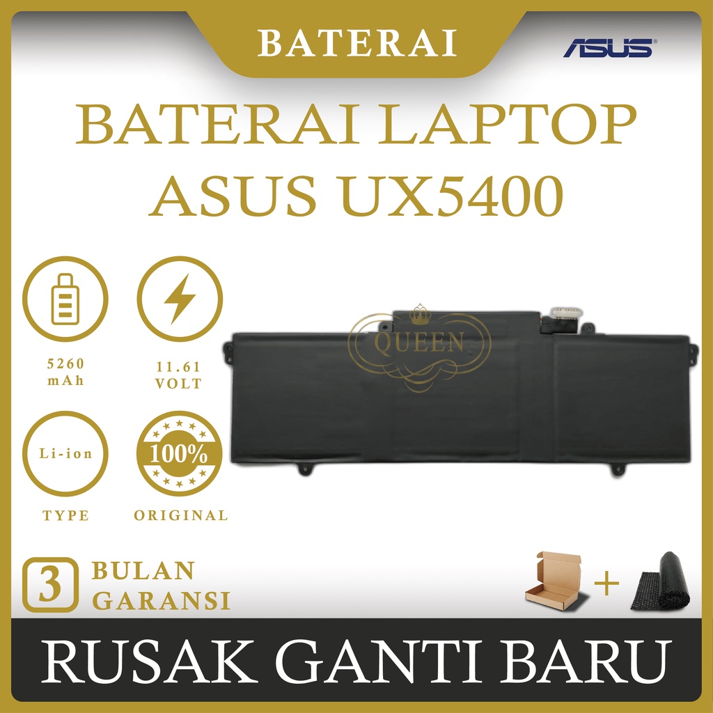 BATERAI LAPTOP ASUS ZenBook 14 UX5400 (C31N2021) ORIGINAL