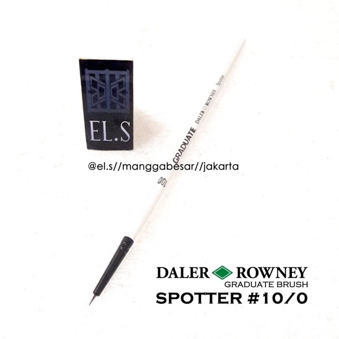 

Kusus Hari Ini Daler Rowney Graduate Brush Spotter 10/0 (Kuas Lukis) Hemat
