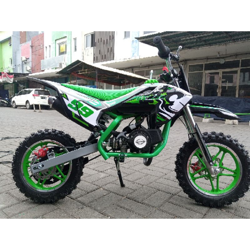 MOTOR MEDIUM TRAIL NEW SIMBA 50 CC MESIN 2 TAK - MAINAN MOTOR CROSS ANAK - MOTOR CROSS
