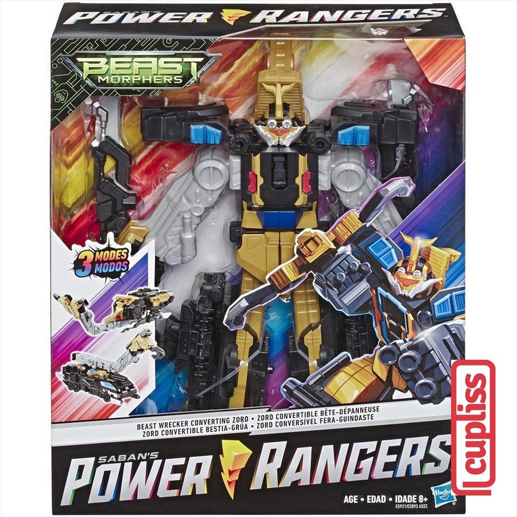 Hasbro Power Rangers E5921 Beast Morphers Wrecker Converting Zord