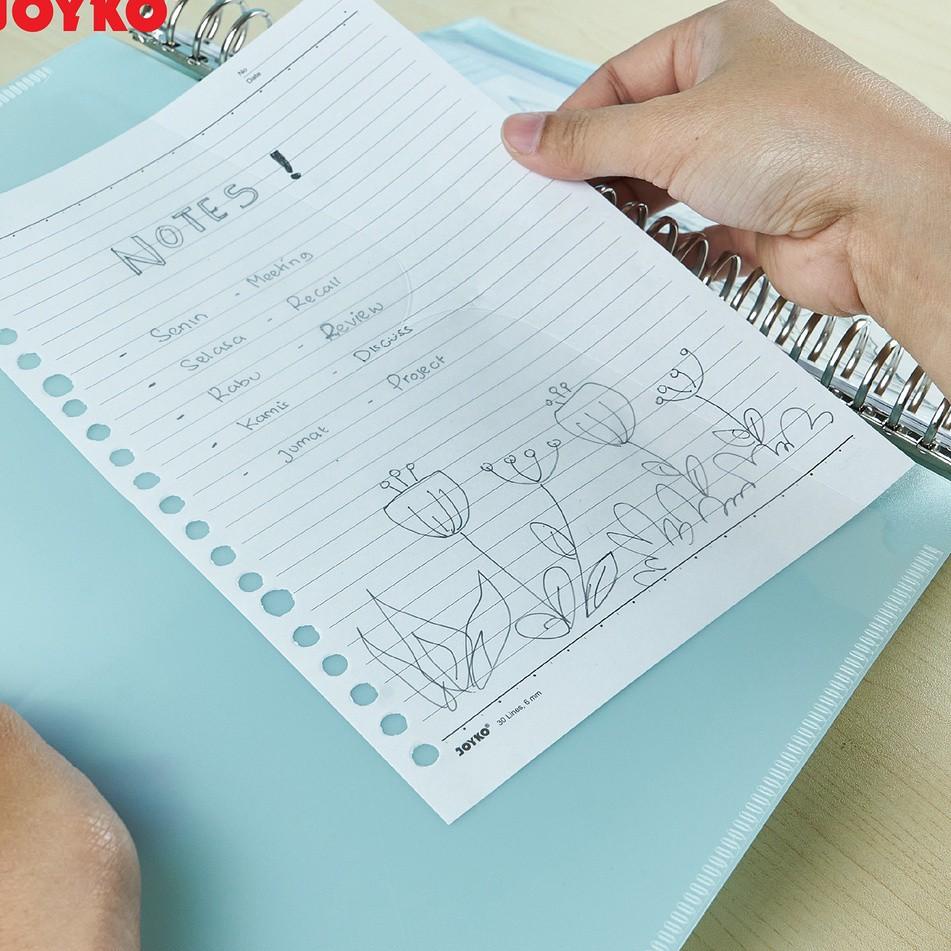 

Harga Diskon BINDER NOTE B5 POLOS WARNA PASTEL | JOYKO MHPT-143 | 26 RING