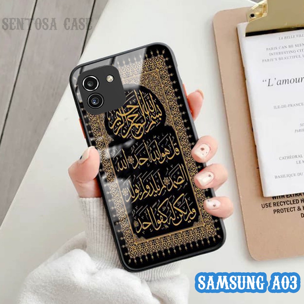 Softcase Kaca Samsung A03 - Case Handphone Samsung A03 [T14].