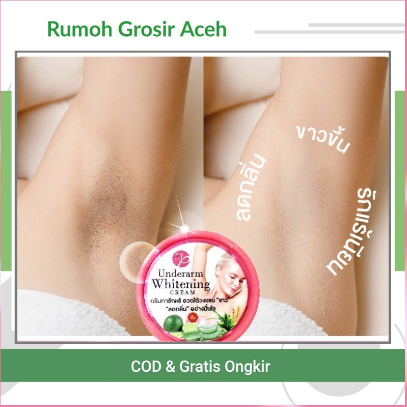 {ACEH} UNDERARM asli Thailand / Cream Pemutih Ketiak
