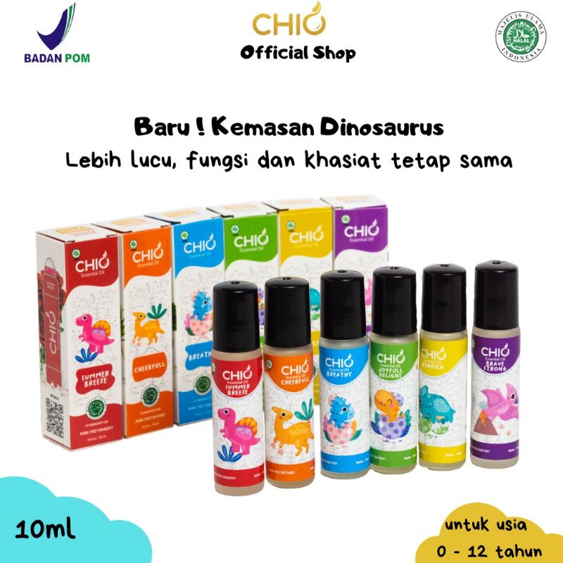 Minyak Essential Baby Chio / Eiko Essential Oil Minyak Essential Roll On Minyak Essential Pereda Flu