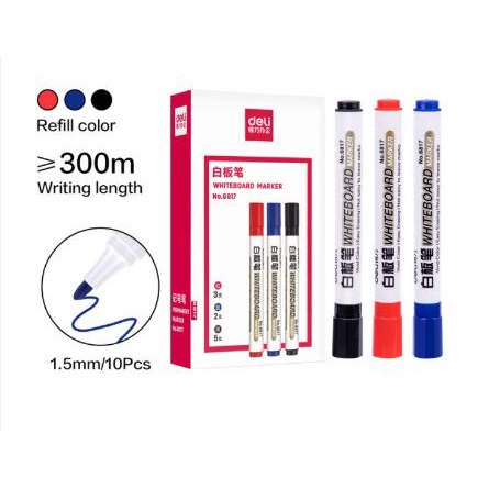 

Spidol Papan Tulis Bisa Dihapus / Whiteboard Marker Tinta Tidak Mudah Bocor 6817