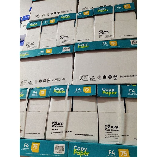 

Promo Kertas Folio / F4 75 Copy Paper (1 dus isi 5 rim)