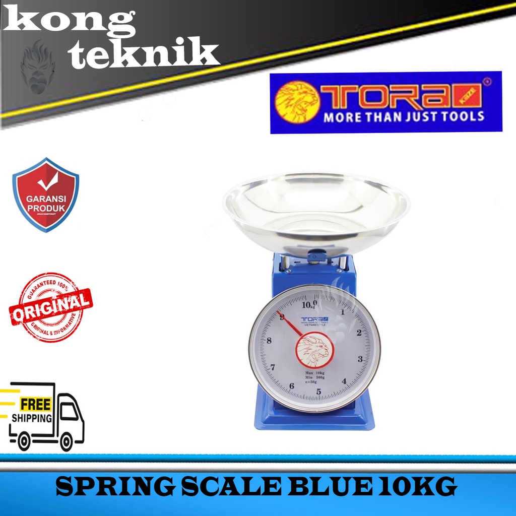 Timbangan Duduk 10 KG TORA Jarum Analog Dapur Kue Buah 10kg M Vietnam