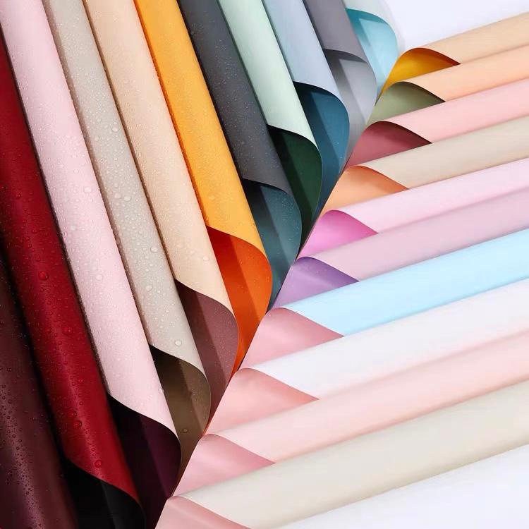 

GM104 - 5Lembar-Kertas Bunga Buket Dua Warna Bi Color/Kertas Buket Bunga Florist Cellophane