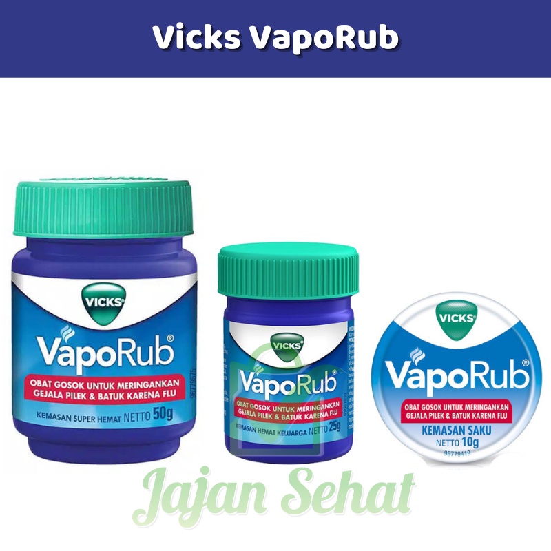 Vicks VapoRub Obat Gosok Masuk Angin Batuk Pilek Flu