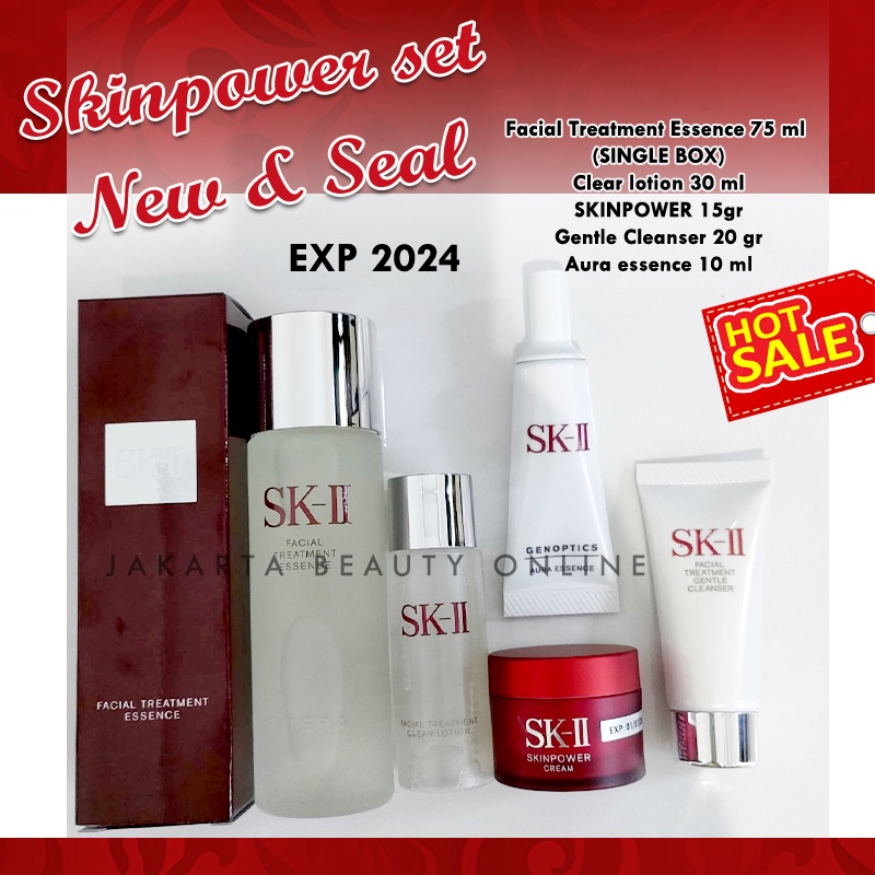 SK-II/SK2/SKII Welcome kit / RNA POWER / FTE 75 ML / CL 30 /ANTI AGING