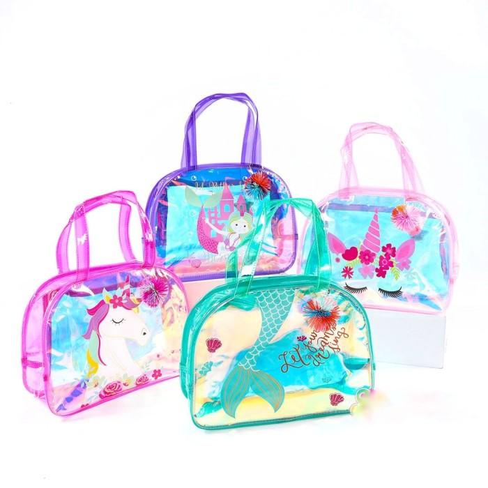 Totebag Tas Renang Anak Totebag Tas Hologram Mermaid Anak