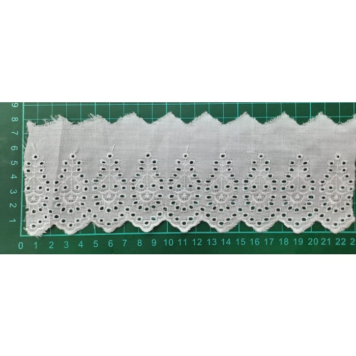 Bordir Renda Lace Katun/Kain Bordir - Tr-4126