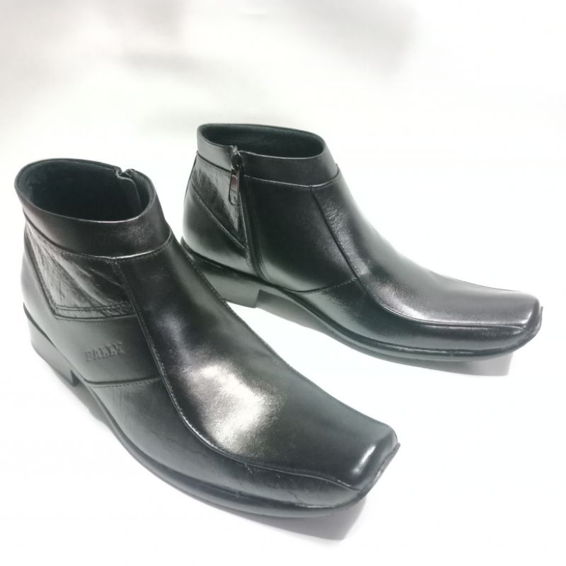 Sepatu Boot Pria Kulit Asli/Merek Bally/Kualitas Bagus/Pantofel Pria/Harga Murah/Pantofel Formal