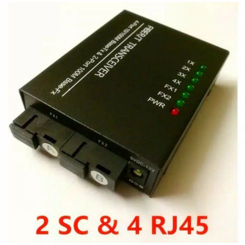 media converter 3FO.2LAN &amp; 2FO.4LAN ethernet swicth fiber optic  ,10/100m