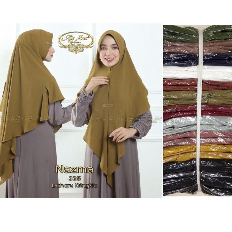 aje zas/ Khimar aje zas nazma/ Khimar crinkle nazma ORI aje zas "JMB.18Oc22ᴾ"