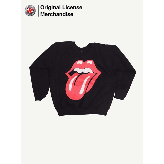 Jaket Sweater Anak Laki Perempuan Motif ROLLING STONES Classic Tongue