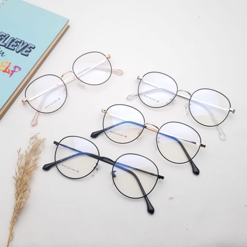 kacamata gaya kacamata wanita bisa request min/plus kode 9216