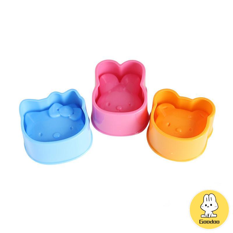Cetakan Nasi Bola Rice Mold Cetakan Nasi Dengan 3 Motif Lucu Bola Shake -Doo