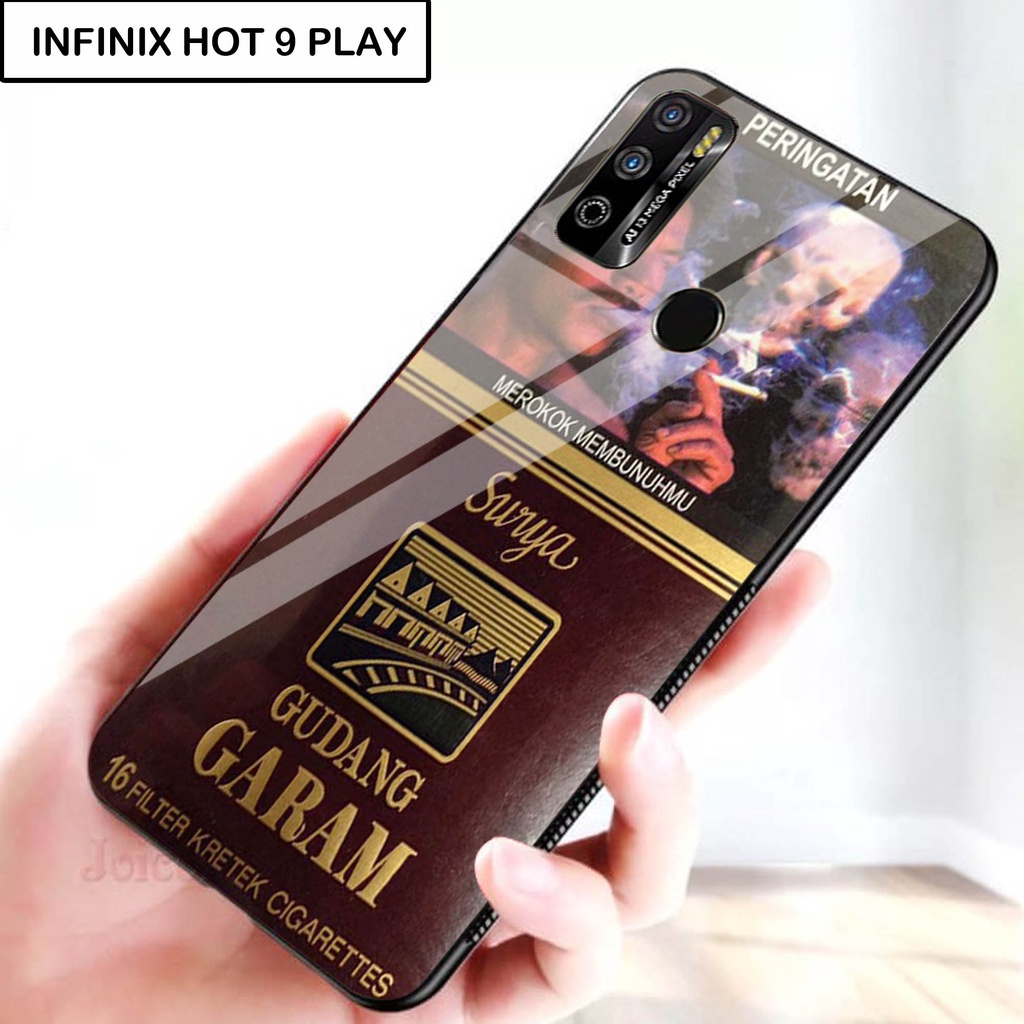 Softcase Kaca For INFINIX HOT 9 PLAY - Case Handphone INFINIX HOT 9 PLAY [T11].