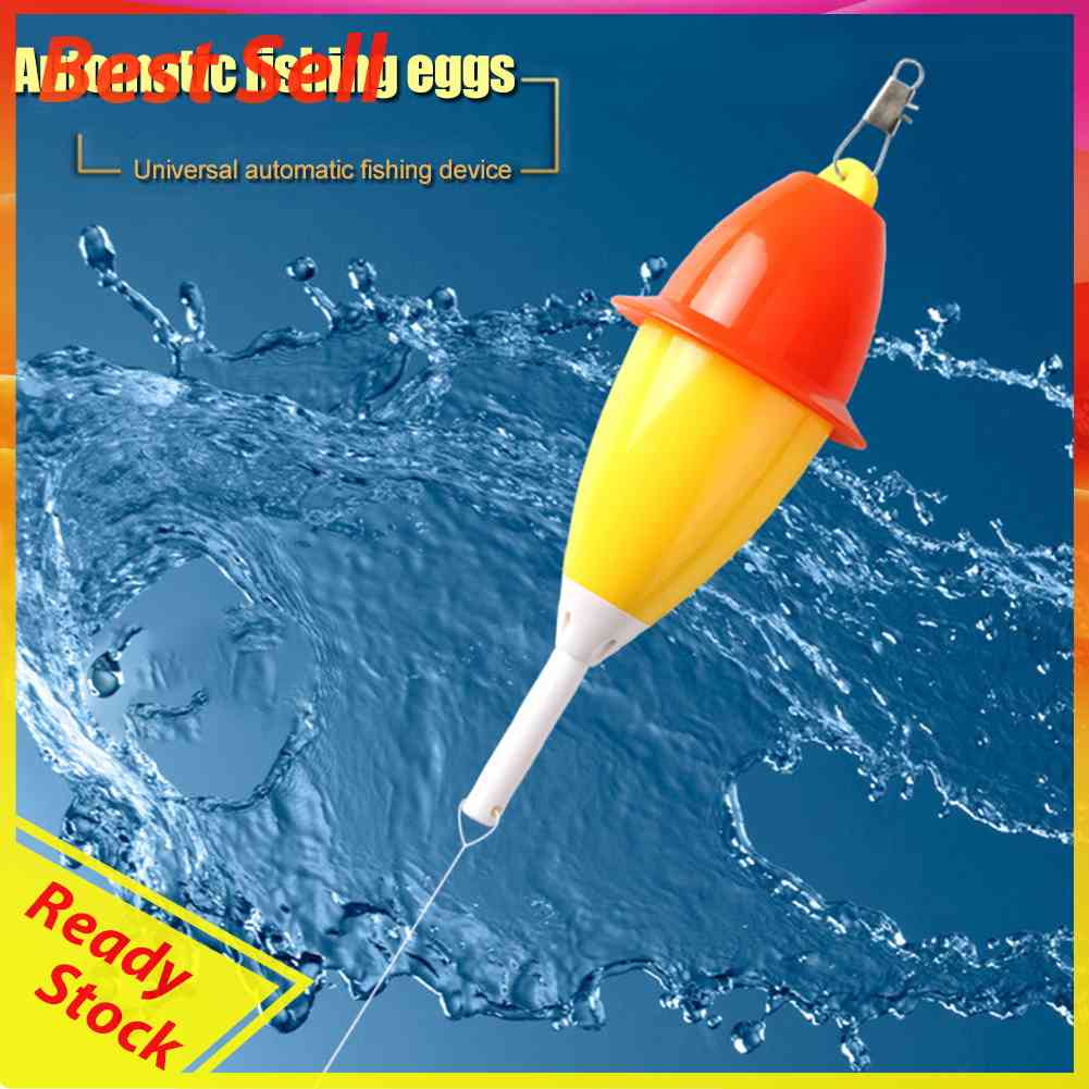Automatic Sea Fishing Float Plastic Long Casting Bobber Outdoor Fish Bait Buoy