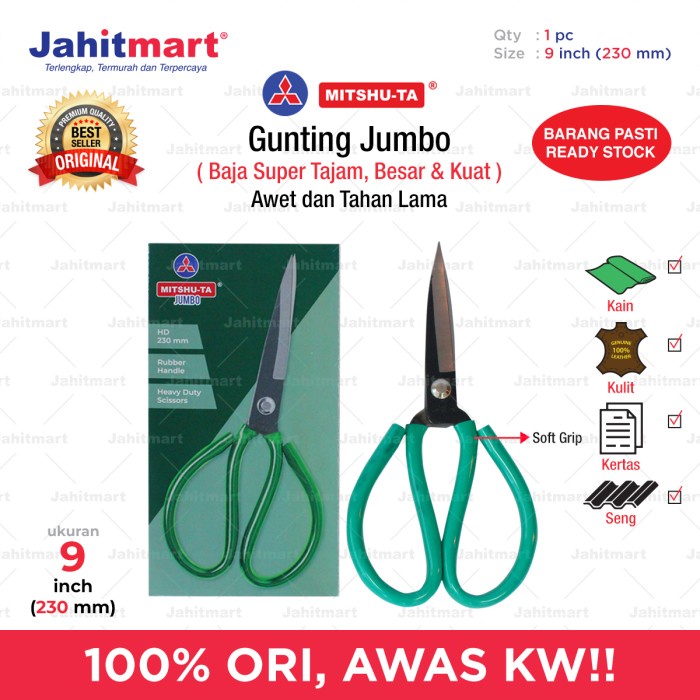 

Terlaris Gunting Jumbo Merk Mitshu-Ta Bergaransi