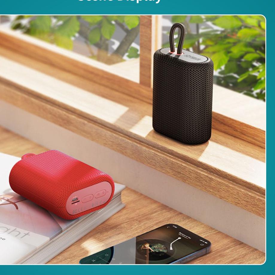 KODEa1A9m--JOYSEUS Speaker Bluetooth JS05 Portable Stereo TWS Wireless Speaker Bluetooth Bass