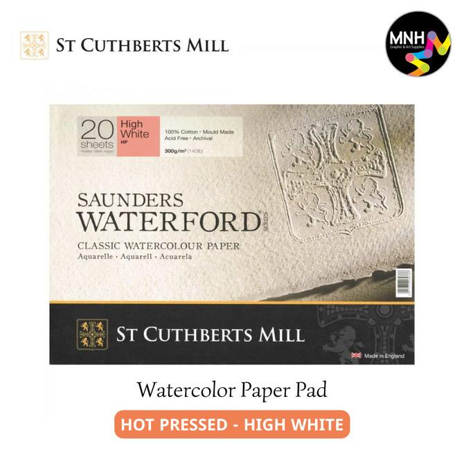 

TERBAIK SAUNDERS WATERFORD H WHITE HP+ 410X310MM WATERCOLOR PAPER PENGIRIMAN CEPAT