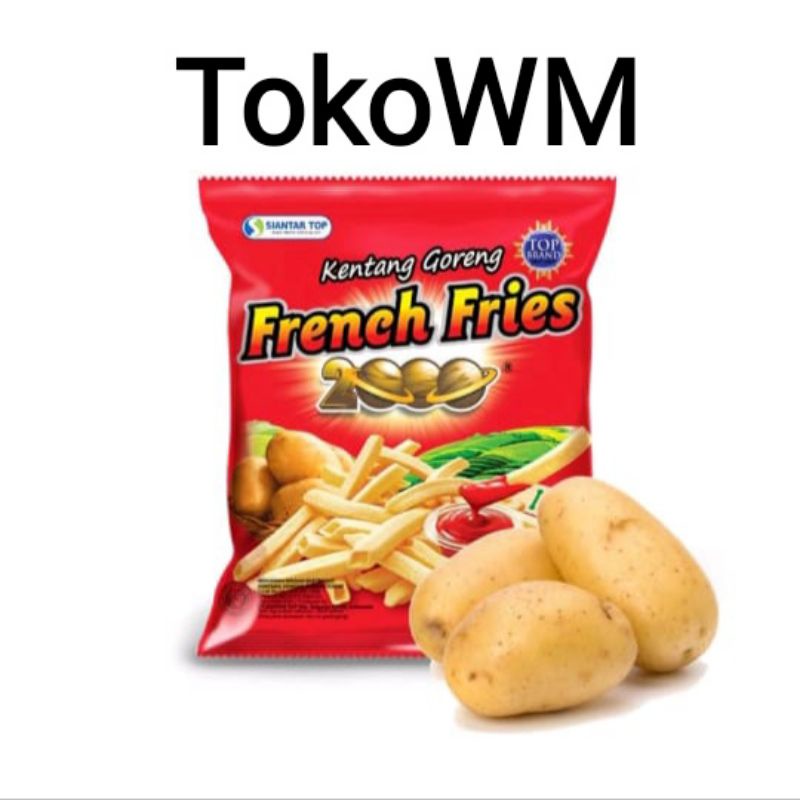 

French Fries 2000 1pack isi 10pcs