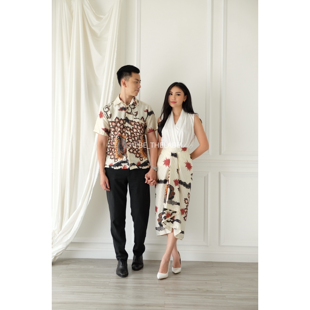 Agnia  Batik (Available Couple Pria) - Men Short-Kahiyang-Kinara-Arista-Noma-Nindy-Emily