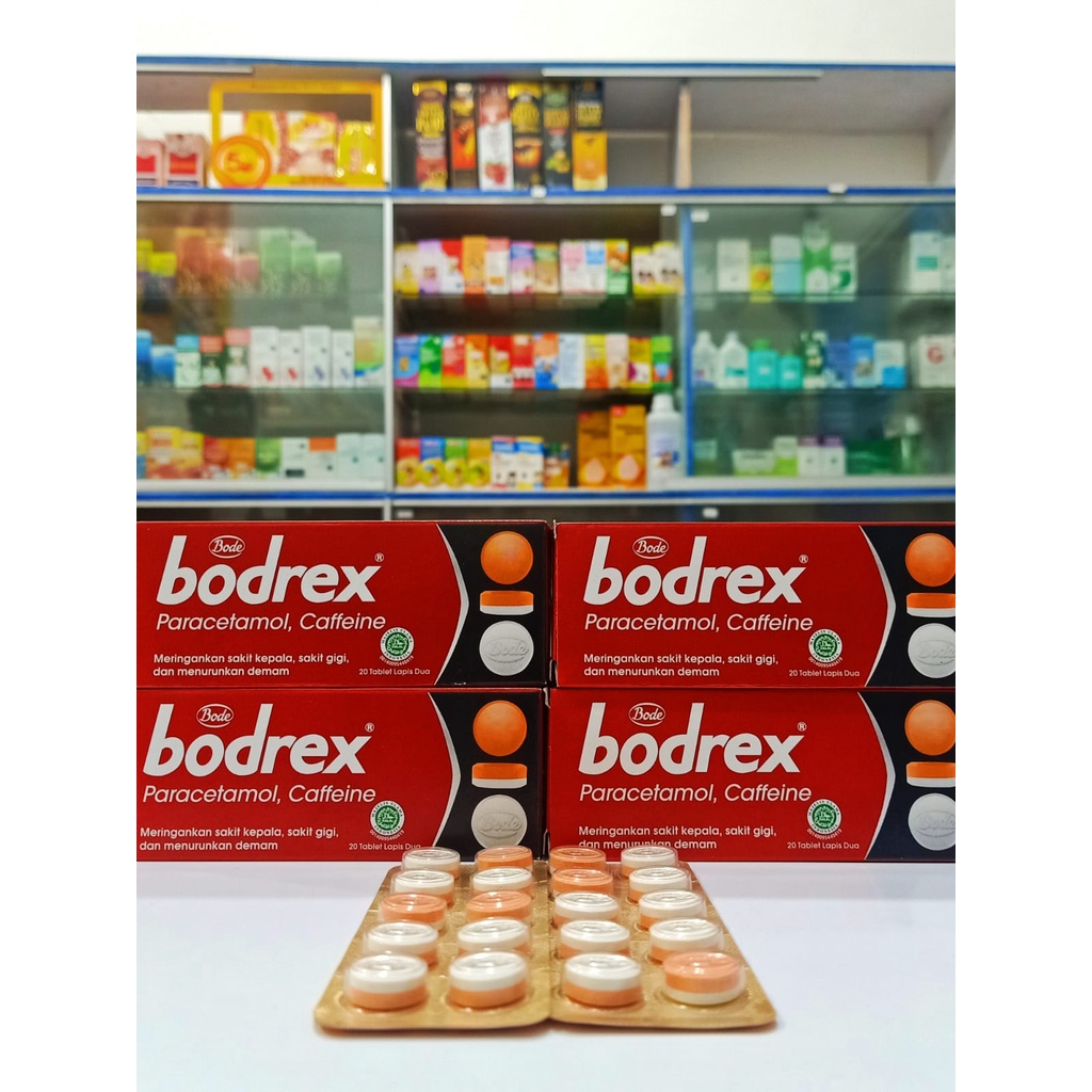 Bodrex Obat Sakit Kepala Demam Isi 10 Tablet