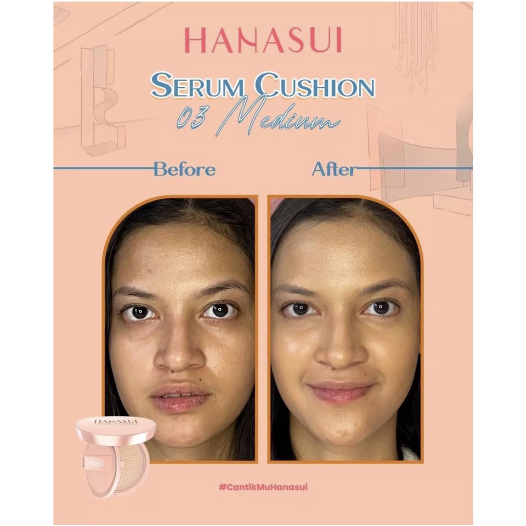 HANASUI Serum Cushion Indonesia