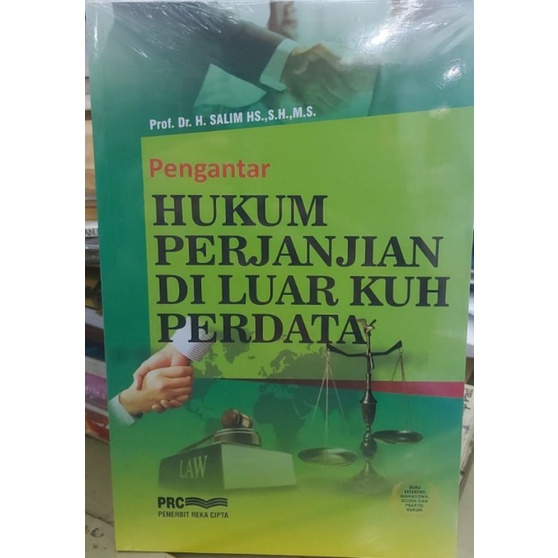 Buku Pengantar Hukum Perjanjian Diluar KUH Perdata