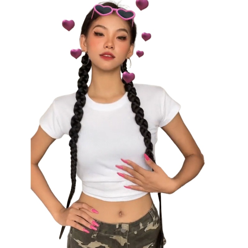 Ikat Rambut Ponytail Bahan Karet Sintetis Dengan Kotak Panjang