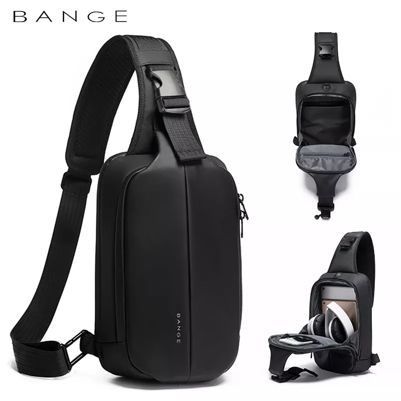 Bange Tas Selempang Pria Waist Bag Sling Bag Pria BG7210