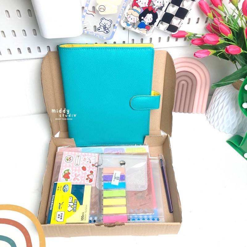 

Paket Binder Kombinasi Bundling 20ring A5 Ready Stock