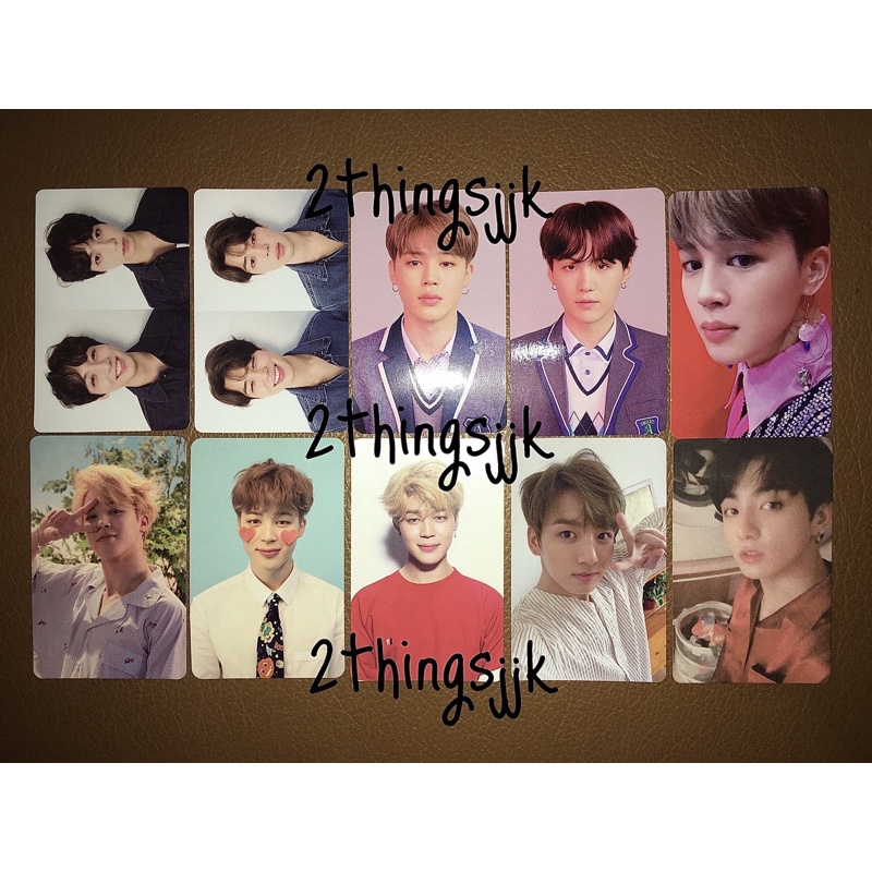 BTS OFFICIAL ALBUM PHOTOCARD LOVE YOURSELF ANSWER TEAR HER PERSONA JK JUNGKOOK JM JIMIN SUGA YOONGI
