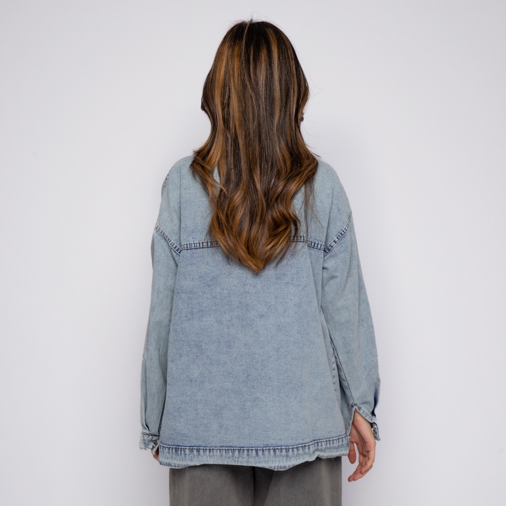 VIERLIN - Jaket jeans oversize 382