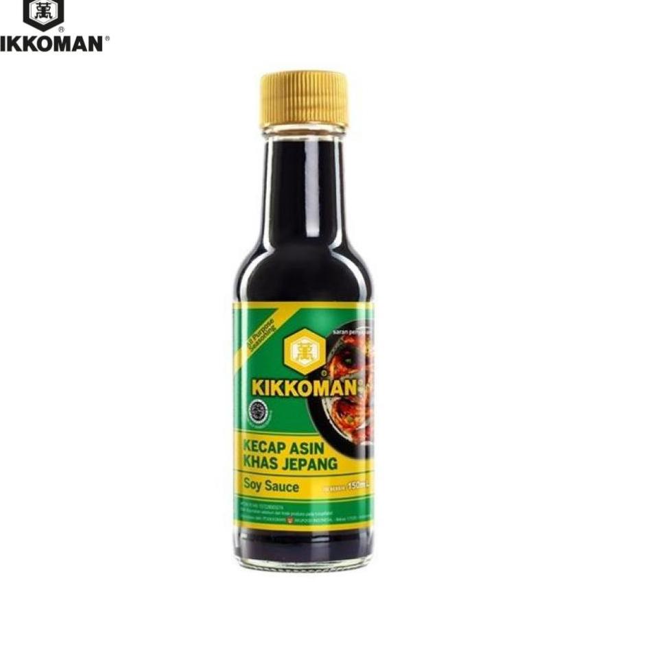 

CSM2y2X--Kikkoman Kecap Asin Khas Jepang 150 mL
