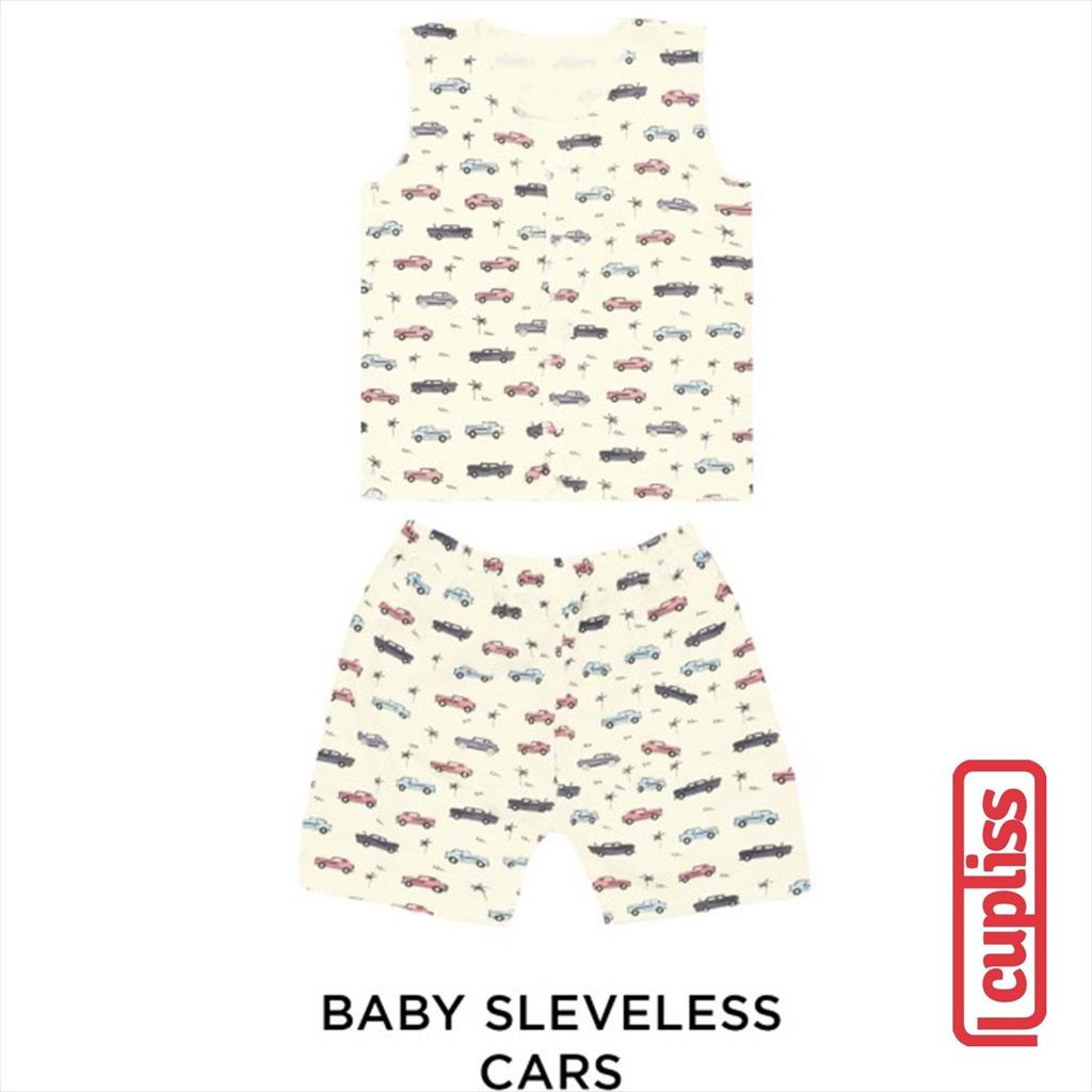 Cars Little Palmerhaus Little Wear Baby Sleeveless Set Bayi