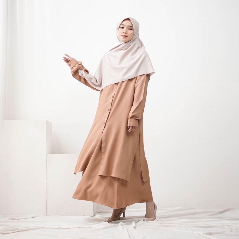 SHAKILLA SET  long tunik set rok By Hawacorner