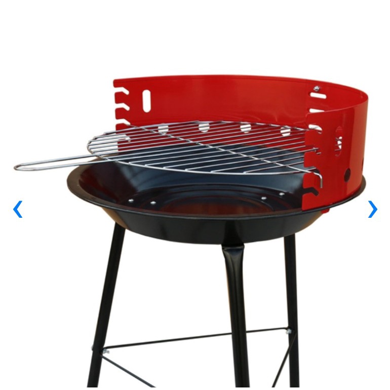 PANGGANGAN ALAT BAKAR BBQ GRILL PORTABLE 36 CM 14 "in STANDING BERDIRI