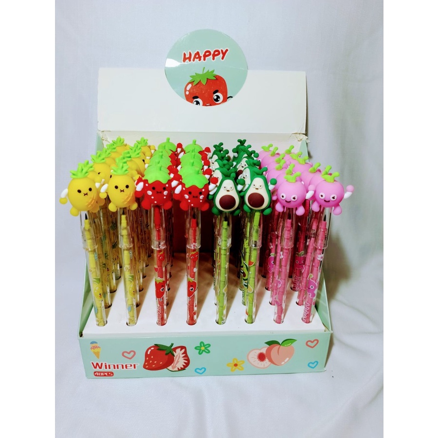 

PENSIL SUSUN CUTE FRUIT BUAH-BUAHAN WARNA CERIA LENGKAP HARGA TERMURAH
