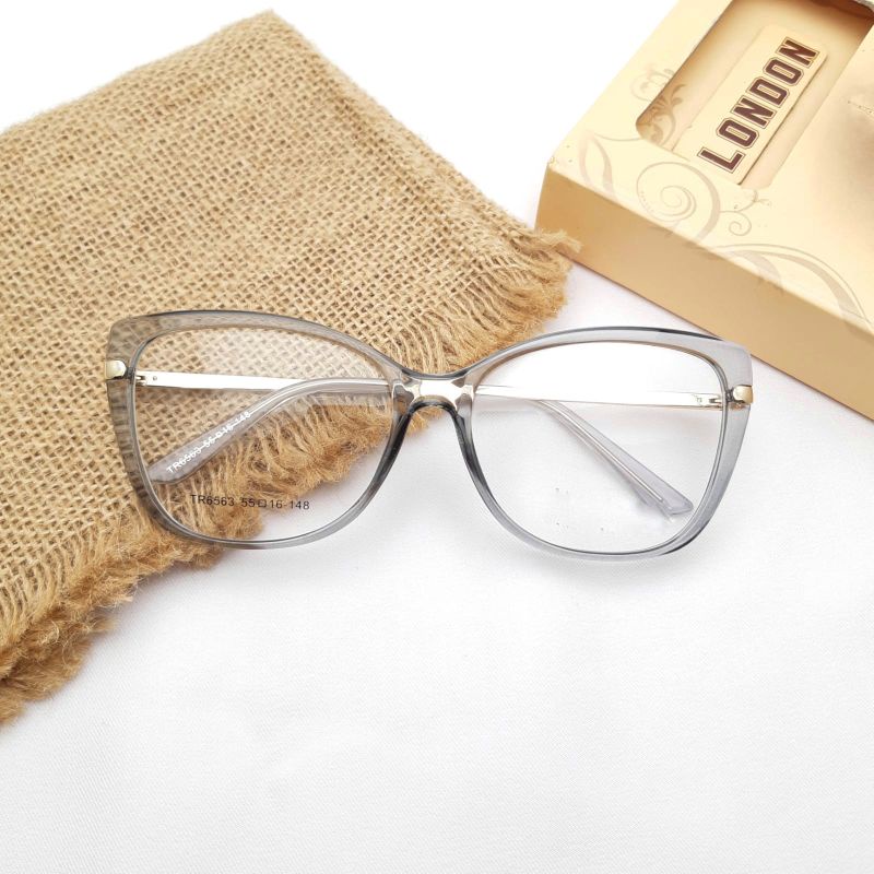[BISA COD] Kacamata 6563 l Ganti Lensa Minus l Anti Radiasi... Best Seller